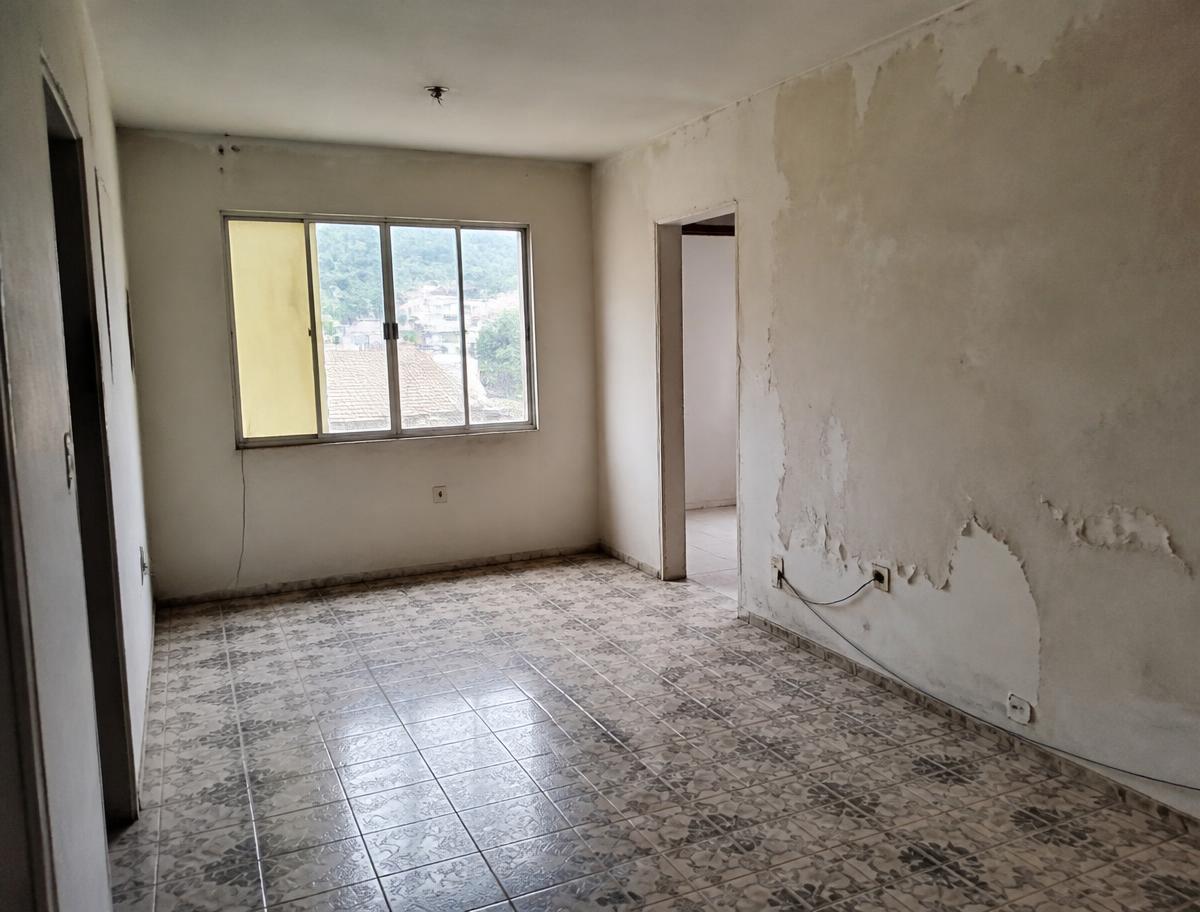 Reforma completa de sala de estar — Porto Alegre, RS — antes