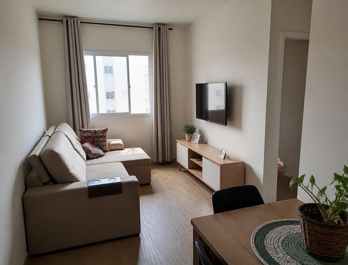 Reforma completa de sala de estar — Porto Alegre, RS — depois